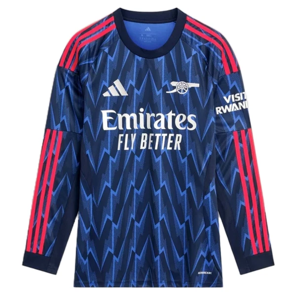 Arsenal Pitkähihainen Pelipaita Miesten Vieras 2025-26 Arsenal Pitkähihainen Pelipaita Miesten Vieras 2025-26