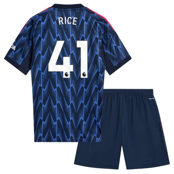 Arsenal Rice 41 Pelipaita Lasten Vieras 2025-26 Arsenal Rice 41 Pelipaita Lasten Vieras 2025-26