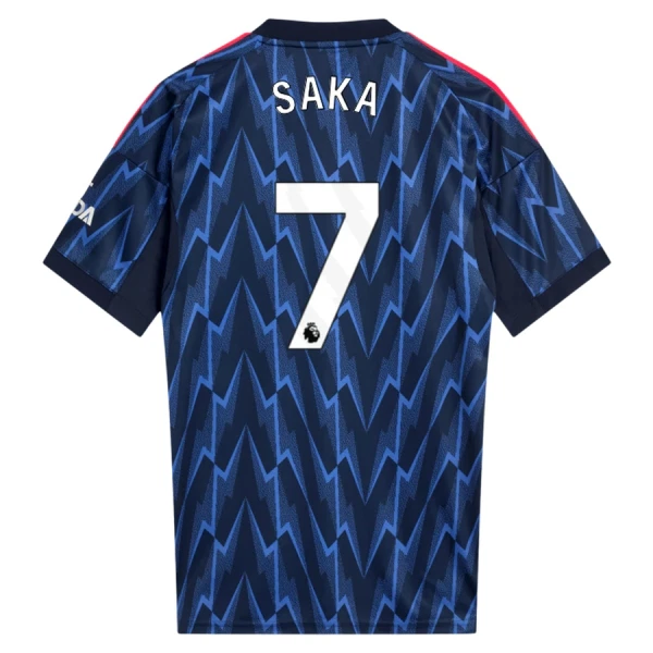 Arsenal Saka 7 Pelipaita Miesten Vieras 2025-26 Arsenal Saka 7 Pelipaita Miesten Vieras 2025-26