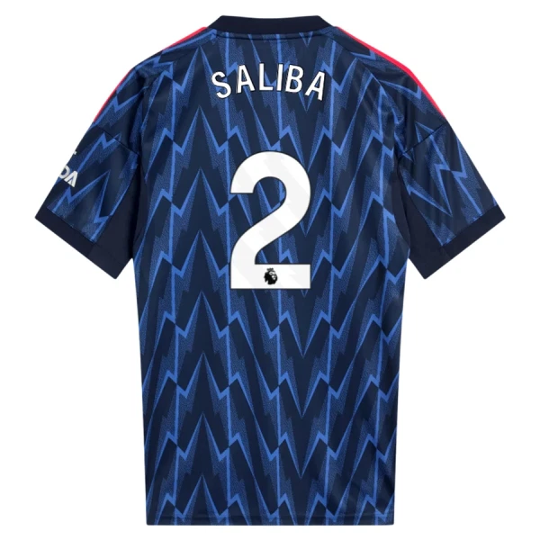Arsenal Saliba 2 Pelipaita Miesten Vieras 2025-26 Arsenal Saliba 2 Pelipaita Miesten Vieras 2025-26