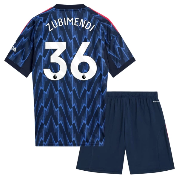 Arsenal Zubimendi 36 Pelipaita Lasten Vieras 2025-26 Arsenal Zubimendi 36 Pelipaita Lasten Vieras 2025-26