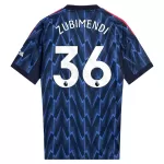 Arsenal Zubimendi 36 Pelipaita Miesten Vieras 2025-26