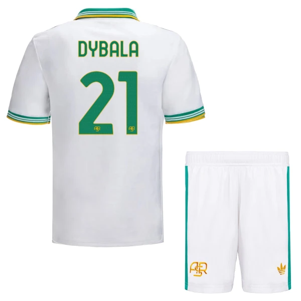AS Roma Dybala 21 Pelipaita Lasten Kolmas 2025-26 AS Roma Dybala 21 Pelipaita Lasten Kolmas 2025-26