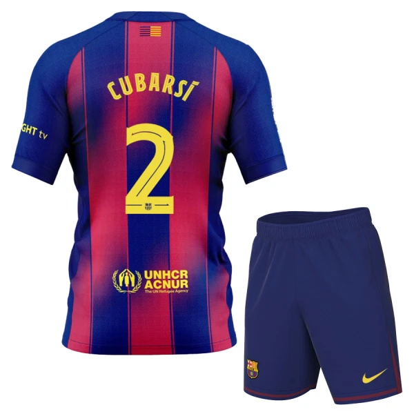 FC Barcelona Cubarsi 2 Pelipaita Lasten Koti 2025-26 FC Barcelona Cubarsi 2 Pelipaita Lasten Koti 2025-26