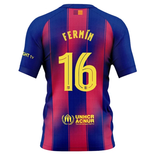 FC Barcelona Fermin 16 Pelipaita Miesten Koti 2025-26 FC Barcelona Fermin 16 Pelipaita Miesten Koti 2025-26