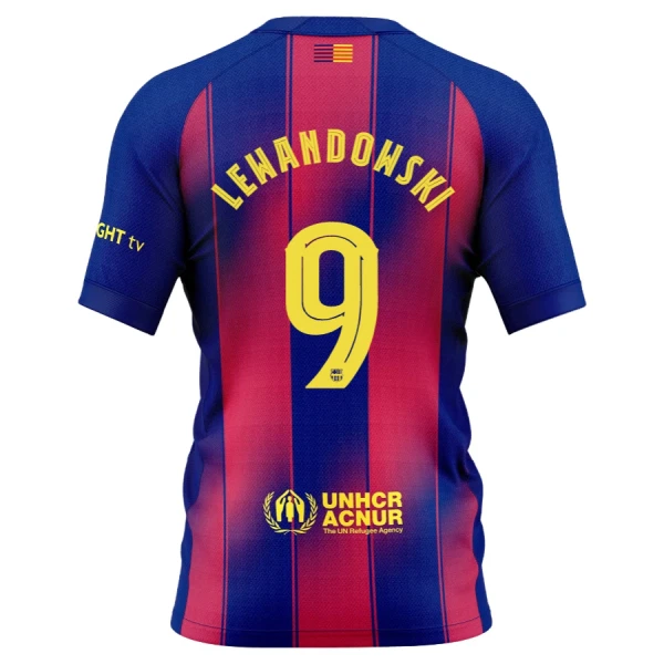 FC Barcelona Lewandowski 9 Pelipaita Miesten Koti 2025-26 FC Barcelona Lewandowski 9 Pelipaita Miesten Koti 2025-26