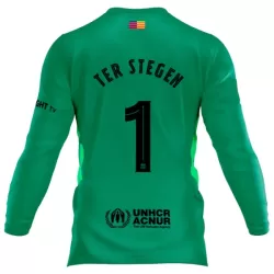 FC Barcelona Ter Stegen 1 Maalivahdin Pelipaita Miesten 2025-26 Pitkähihainen FC Barcelona Ter Stegen 1 Maalivahdin Pelipaita Miesten 2025-26 Pitkähihainen