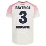 Bayer 04 Leverkusen Piero Hincapie 3 Pelipaita Miesten Vieras 2025-26