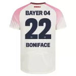 Bayer 04 Leverkusen Victor Boniface 22 Pelipaita Miesten Vieras 2025-26