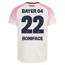 Bayer 04 Leverkusen Victor Boniface 22 Pelipaita Miesten Vieras 2025-26 Bayer 04 Leverkusen Victor Boniface 22 Pelipaita Miesten Vieras 2025-26