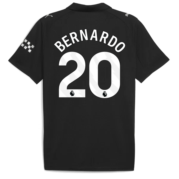 Manchester City Bernardo 20 Pelipaita Miesten Vieras 2025-26