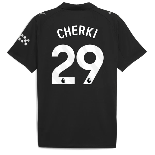 Manchester City Cherki 29 Pelipaita Miesten Vieras 2025-26