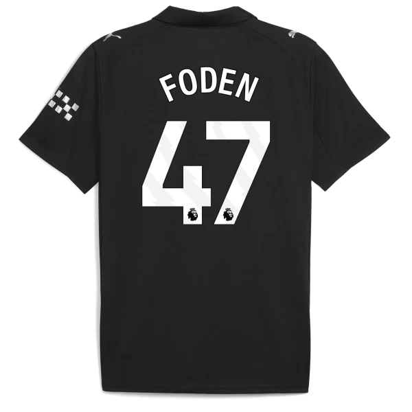 Manchester City Foden 47 Pelipaita Miesten Vieras 2025-26 Manchester City Foden 47 Pelipaita Miesten Vieras 2025-26
