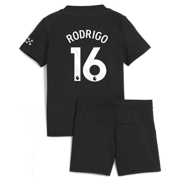 Manchester City Rodrigo 16 Pelipaita Lasten Vieras 2025-26 Manchester City Rodrigo 16 Pelipaita Lasten Vieras 2025-26
