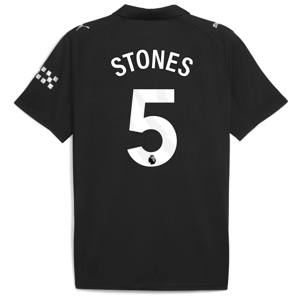 Manchester City Stones 5 Pelipaita Miesten Vieras 2025-26 Manchester City Stones 5 Pelipaita Miesten Vieras 2025-26