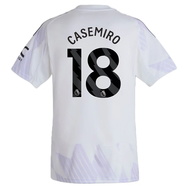 Manchester United Casemiro 18 Pelipaita Miesten Vieras 2025-26 Manchester United Casemiro 18 Pelipaita Miesten Vieras 2025-26