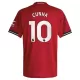 Manchester United Cunha 10 Pelipaita Miesten Koti 2025-26 Manchester United Cunha 10 Pelipaita Miesten Koti 2025-26