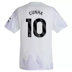 Manchester United Cunha 10 Pelipaita Miesten Vieras 2025-26 Manchester United Cunha 10 Pelipaita Miesten Vieras 2025-26