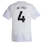Manchester United De Ligt 4 Pelipaita Miesten Vieras 2025-26