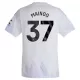 Manchester United Mainoo 37 Pelipaita Miesten Vieras 2025-26 Manchester United Mainoo 37 Pelipaita Miesten Vieras 2025-26