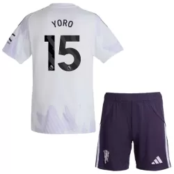 Manchester United Yoro 15 Pelipaita Lasten Vieras 2025-26 Manchester United Yoro 15 Pelipaita Lasten Vieras 2025-26