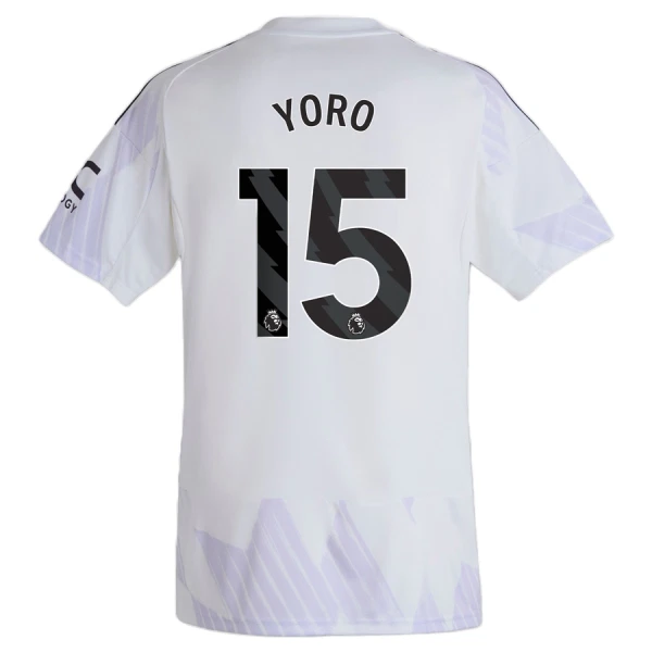 Manchester United Yoro 15 Pelipaita Miesten Vieras 2025-26