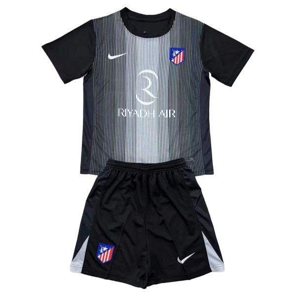 Atlético Madrid Maalivahdin Pelipaita Lasten 2025-26 Musta Atlético Madrid Maalivahdin Pelipaita Lasten 2025-26 Musta