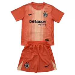 Inter Milan Maalivahdin Pelipaita Lasten 2025-26 Oranssi Inter Milan Maalivahdin Pelipaita Lasten 2025-26 Oranssi