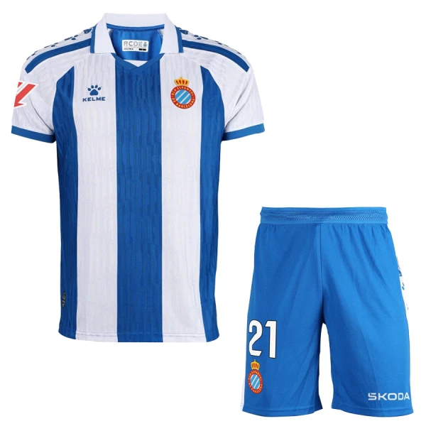 RCD Espanyol Pelipaita Lasten Koti 2025-26 RCD Espanyol Pelipaita Lasten Koti 2025-26