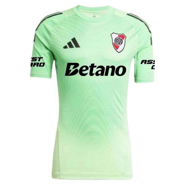 River Plate Maalivahdin Pelipaita Miesten 2025-26 Vihreä