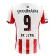 PSV Eindhoven De Jong 9 Pelipaita Miesten Koti 2025-26 PSV Eindhoven De Jong 9 Pelipaita Miesten Koti 2025-26
