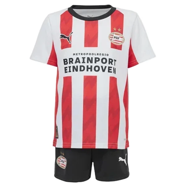 PSV Eindhoven Pelipaita Lasten Koti 2025-26 PSV Eindhoven Pelipaita Lasten Koti 2025-26