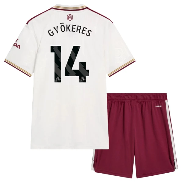 Arsenal Gyokeres 14 Pelipaita Lasten Kolmas 2025-26 Arsenal Gyokeres 14 Pelipaita Lasten Kolmas 2025-26