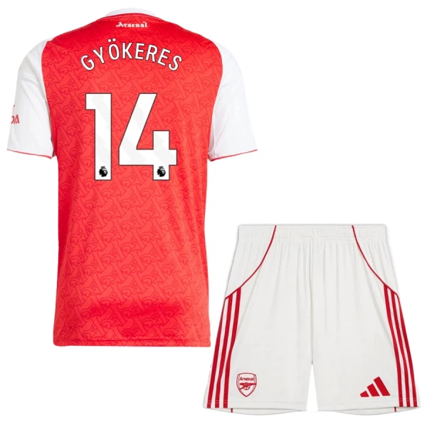 Arsenal Gyokeres 14 Pelipaita Lasten Koti 2025-26 Arsenal Gyokeres 14 Pelipaita Lasten Koti 2025-26