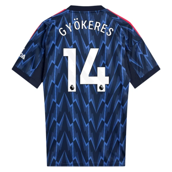 Arsenal Gyokeres 14 Pelipaita Miesten Vieras 2025-26 Arsenal Gyokeres 14 Pelipaita Miesten Vieras 2025-26