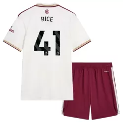 Arsenal Rice 41 Pelipaita Lasten Kolmas 2025-26 Arsenal Rice 41 Pelipaita Lasten Kolmas 2025-26