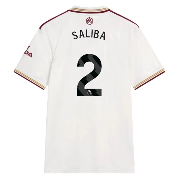 Arsenal Saliba 2 Pelipaita Miesten Kolmas 2025-26 Arsenal Saliba 2 Pelipaita Miesten Kolmas 2025-26