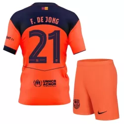 FC Barcelona Frenkie de Jong 21 Pelipaita Lasten Kolmas 2025-26 FC Barcelona Frenkie de Jong 21 Pelipaita Lasten Kolmas 2025-26