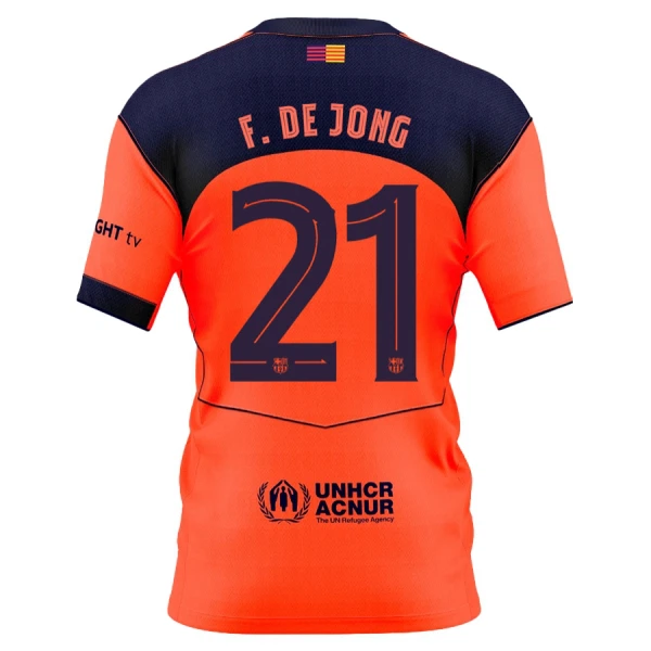FC Barcelona Frenkie de Jong 21 Pelipaita Miesten Kolmas 2025-26 FC Barcelona Frenkie de Jong 21 Pelipaita Miesten Kolmas 2025-26