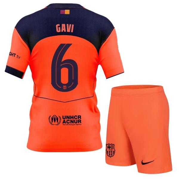 FC Barcelona Gavi 6 Pelipaita Lasten Kolmas 2025-26 FC Barcelona Gavi 6 Pelipaita Lasten Kolmas 2025-26