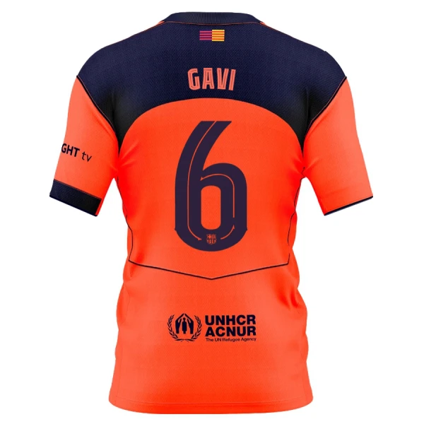 FC Barcelona Gavi 6 Pelipaita Miesten Kolmas 2025-26 FC Barcelona Gavi 6 Pelipaita Miesten Kolmas 2025-26