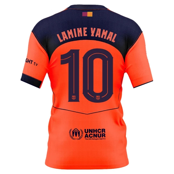 FC Barcelona Lamine Yamal 10 Pelipaita Miesten Kolmas 2025-26 FC Barcelona Lamine Yamal 10 Pelipaita Miesten Kolmas 2025-26