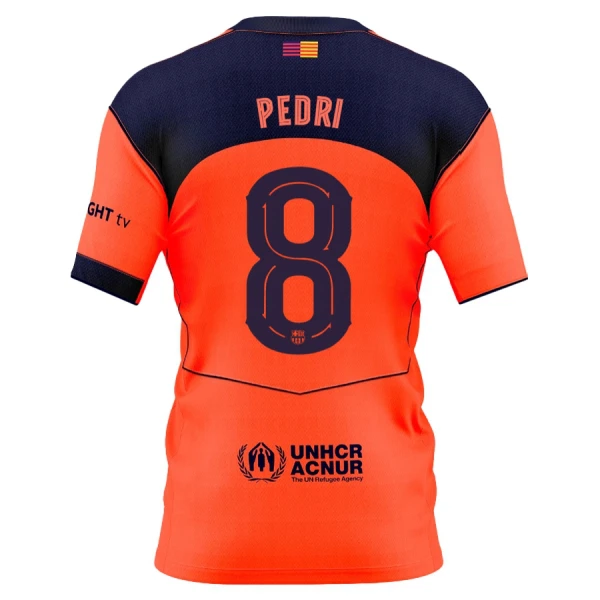 FC Barcelona Pedri 8 Pelipaita Miesten Kolmas 2025-26 FC Barcelona Pedri 8 Pelipaita Miesten Kolmas 2025-26