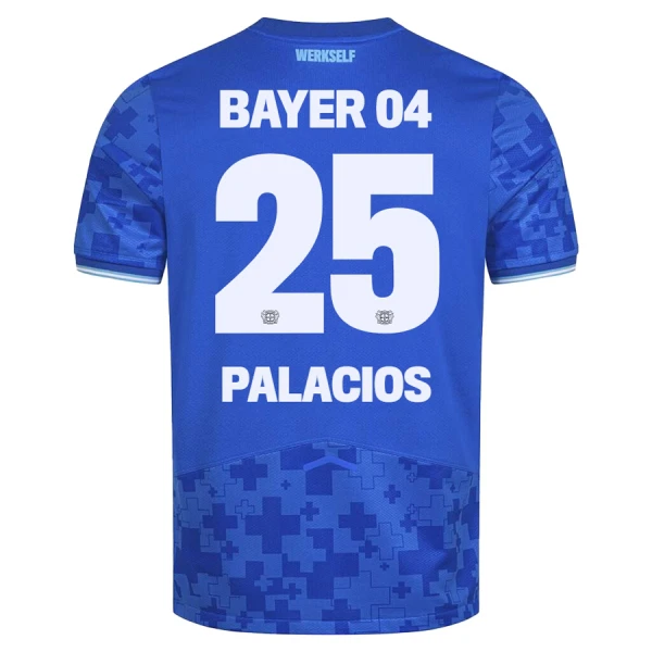 Bayer 04 Leverkusen Exequiel Palacios 25 Pelipaita Miesten Kolmas 2025-26 Bayer 04 Leverkusen Exequiel Palacios 25 Pelipaita Miesten Kolmas 2025-26