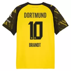 Borussia Dortmund Brandt 10 Pelipaita Miesten Koti 2025-26 Borussia Dortmund Brandt 10 Pelipaita Miesten Koti 2025-26