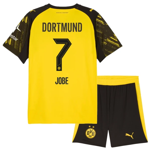 Borussia Dortmund Jobe 7 Pelipaita Lasten Koti 2025-26 Borussia Dortmund Jobe 7 Pelipaita Lasten Koti 2025-26
