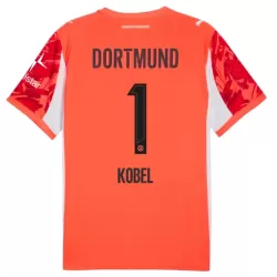 Borussia Dortmund Kobel 1 Maalivahdin Pelipaita Miesten 2025-26 Punainen Borussia Dortmund Kobel 1 Maalivahdin Pelipaita Miesten 2025-26 Punainen