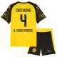 Borussia Dortmund N. Schlotterbeck 4 Pelipaita Lasten Koti 2025-26 Borussia Dortmund N. Schlotterbeck 4 Pelipaita Lasten Koti 2025-26