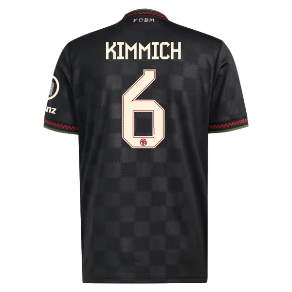 FC Bayern München Kimmich 6 Pelipaita Miesten Kolmas 2025-26 FC Bayern München Kimmich 6 Pelipaita Miesten Kolmas 2025-26
