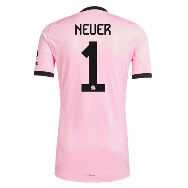 FC Bayern München Neuer 1 Maalivahdin Pelipaita Miesten 2025-26 Pinkki FC Bayern München Neuer 1 Maalivahdin Pelipaita Miesten 2025-26 Pinkki